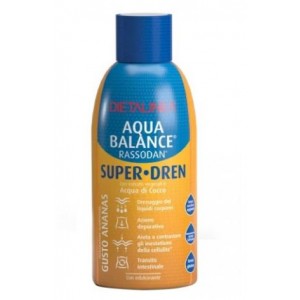 Aqua Balance Super Dren 500ml gusto Ananas, con estratti vegetali e acqua di cocco