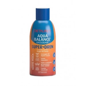 Aqua Balance Super Dren 500ml gusto Pesca, con estratti vegetali e acqua di cocco