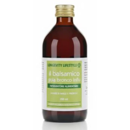 Longevity Il Balsamico gola broncho influ sciroppo 200ML