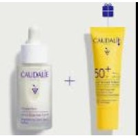 Caudalie Vinoperfect Duo anti-macchie estive siero illuminante anti-macchie 30ml e fluido ad altissima protezione solare spf 50 20ml