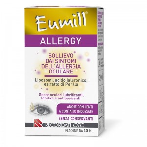 Eumill Allergy Gocce Oculari 1 flacone 10ml, sollievo dai sintomi dell'allergia oculare