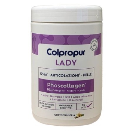Colpropur Lady Vaniglia 332,5 gr gusto vaniglia Colpropur Lady Vaniglia 332,5 gr gusto vaniglia