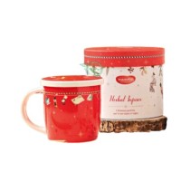 Neavita Tazza Natale Rossa con Infusiera