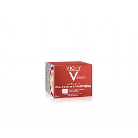 VICHY LiftActiv Collagen Specialist Crema Notte 50ml, riduce le rughe e rassoda la pelle