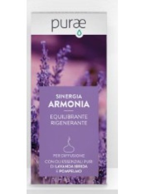 PURAE SINERGIA Olio essenziale  ARMONIA equilibrante e rigenerante  con lavanda e pompelmo 10ML