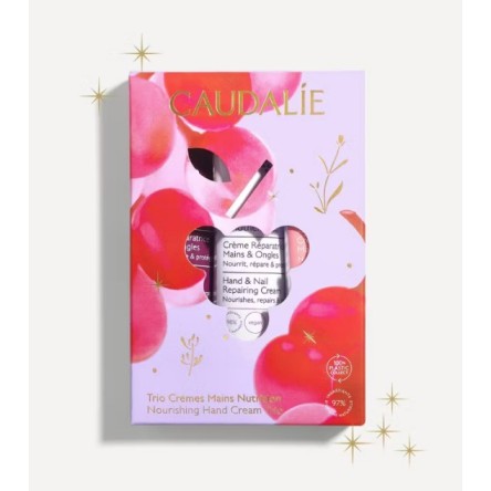 caudalie COFANETTO TRIO creme mani nelle tre fragranze  XMAS 25