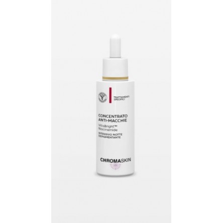 Laboratorio farmacisti preparatori CONCENTRATO ANTI-MACCHIE CHROMASKIN Vitisbright™, Niacinamide, Acido Tranexamico