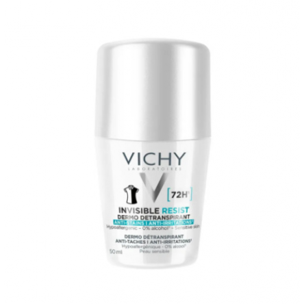 VICHY DEODORANTE ROLL-ON 72H INVISIBLE ANTI-TRASPIRANTE ANTI-MACCHIA 50 ML