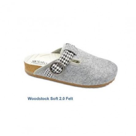 WOODSTOCK SOFT pantofola 2,0 Feltro grigio 37/38 novità 