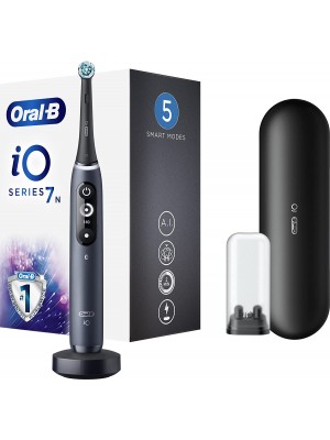 ORALB IO7 N BLACK 5 smart modes La migliore pulizia di Oral-B di sempre con la tecnologia magnetica iO