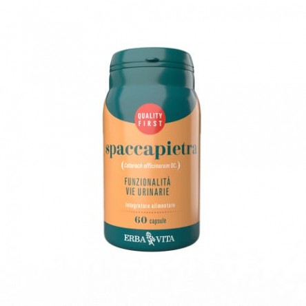 erbavita SPACCAPIETRA 60 capsule integratore naturale per la funzionalità delle vie urinarie
