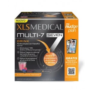 XLS Medical Multi 7 Drink per perdere peso e ridurre l'apporto calorico dei pasti 60 bustine