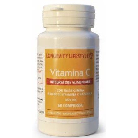 Longevity Vitamina C 1000 Mg 60 compresse due mesi di trattamento 