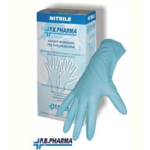GUANTO NITRILE M 100PZ