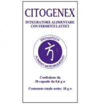 BROMATECH Citogenex 30 capsule con fermenti lattici e vitamina C