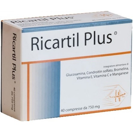 RICARTIL PLUS 40CPR 750MG