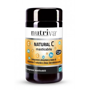 NUTRIVA NATURAL C MASTIC 60CPR