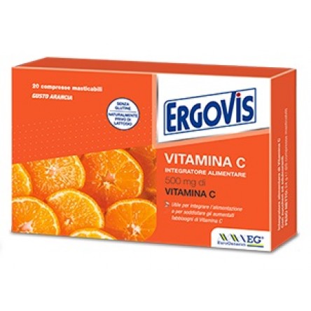 ERGOVIS VIT C 500MG 20CPR MAST