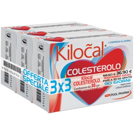 KILOCAL COLESTEROLO 30CPR