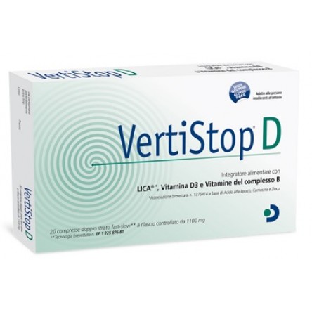 VERTISTOP D 20CPR 1100MG