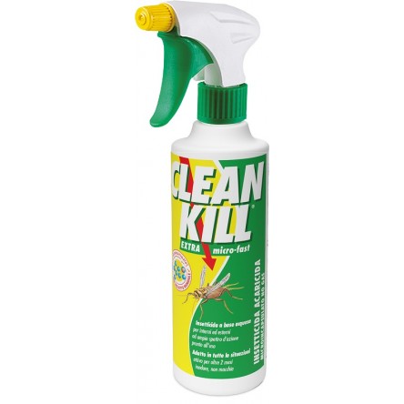 CLEAN KILL Extra Micro Fast 375ml Insetticida Acaricida Liquido 