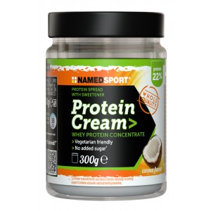 PROTEIN CREAM COCONUT_Gustosa crema spalmabile con proteine del siero del latte concentrate al 22%