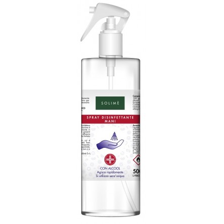 Spray igienizzante mani 500 ML - POLIDEKOR S.R.L.