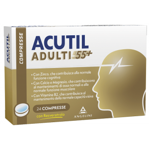 ACUTIL Adulti 55+  24 compresse con Resveratrolo 