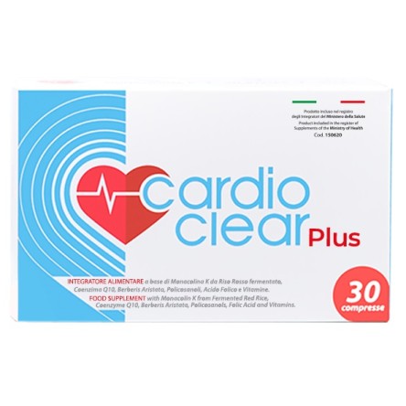 CARDIOCLEAR PLUS 30CPR