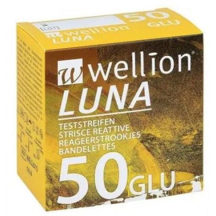 WELLION LUNA 50 STRIPS GLICEM