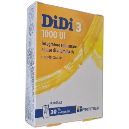 DIDI3 1000 UI 30FILM ORODISPER