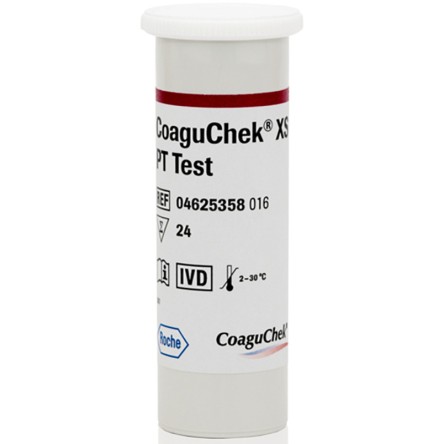 COAGUCHEK XS PT TEST 6STR