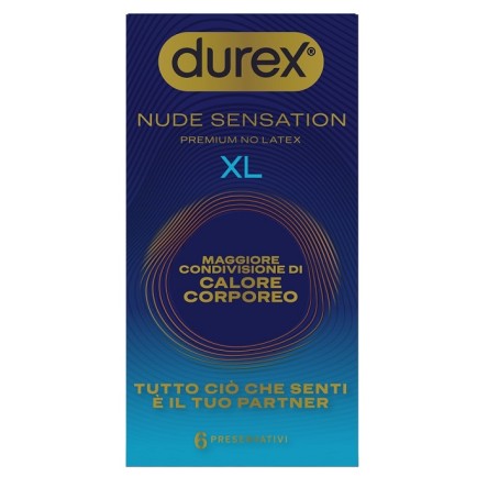 DUREX NUDE SENSATION XL 6PZ DUREX NUDE SENSATION XL 6PZ