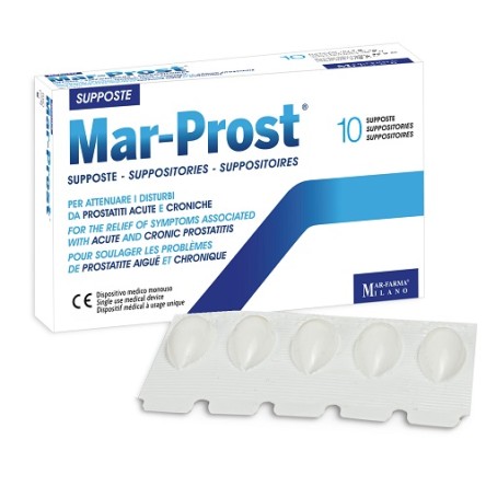 MAR-PROST SUPPOSTE 10PZ