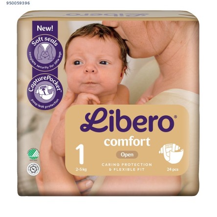LIBERO COMFORT 1 2-5KG 24PZ