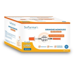 SIRINGA INSULINA 1ML 30PZ SF+