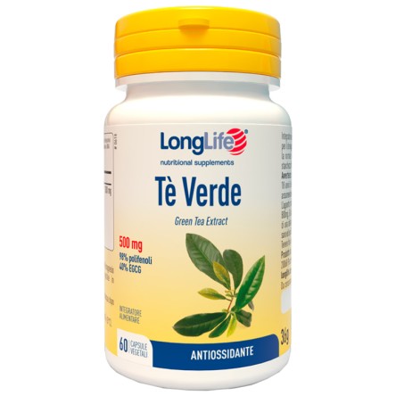 LONGLIFE TE' VERDE 500MG 60CPS LONGLIFE TE' VERDE 500MG 60CPS