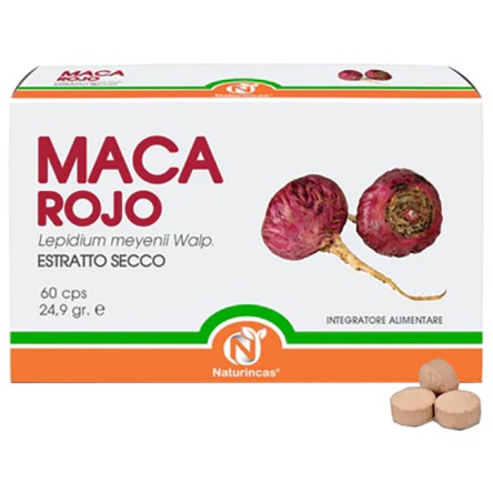 MACA ROJO ES 60CPR 515MG