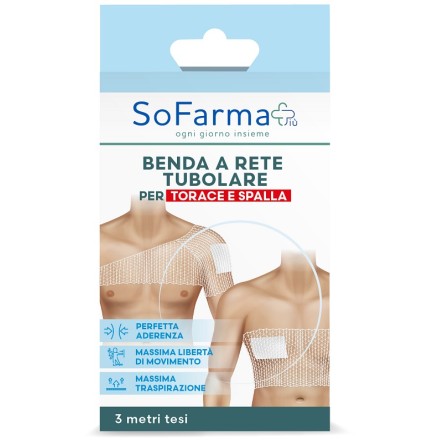 RETE ELASTICA TORACE SPALLA SF+