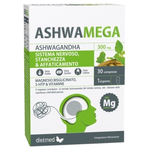 ASHWAMEGA 30CPR 300MG DIETMED