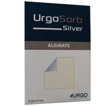 URGOSORB SILVER 5X5CM 10PZ