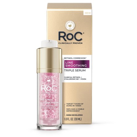 ROC RETINOL CORREXION LINE
