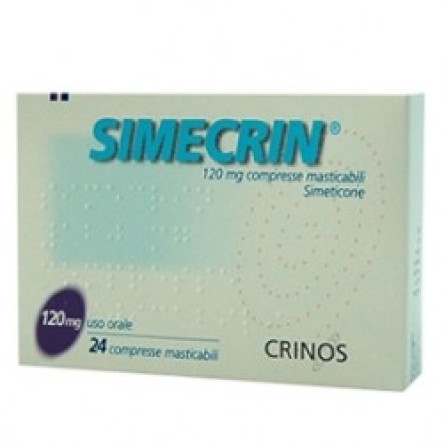 SIMECRIN*24CPR MAST 120MG SIMECRIN*24CPR MAST 120MG