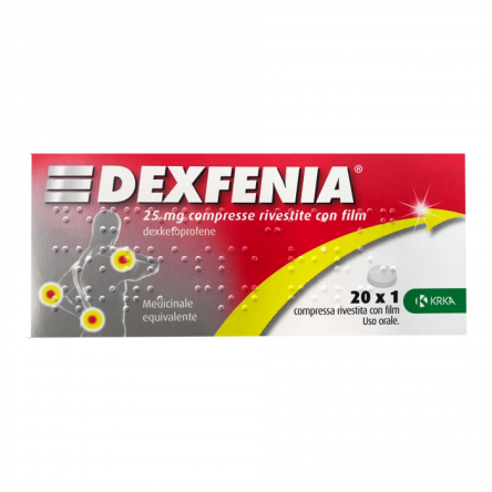 DEXFENIA*20CPR RIV 25MG