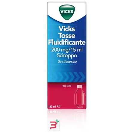VICKS TOSSE FLUIDIF*FL 180ML VICKS TOSSE FLUIDIF*FL 180ML
