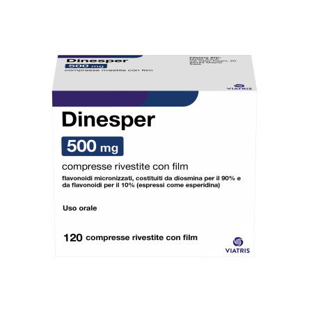DINESPER*120CPR RIV 500MG