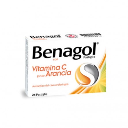 BENAGOL VIT C*24PAST ARANCIA