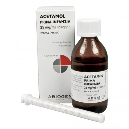 ACETAMOL*SCIR. 100 ML 2,5%