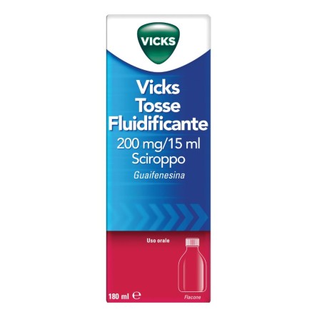 VICKS TOSSE FLUIDIF*FL 180ML VICKS TOSSE FLUIDIF*FL 180ML