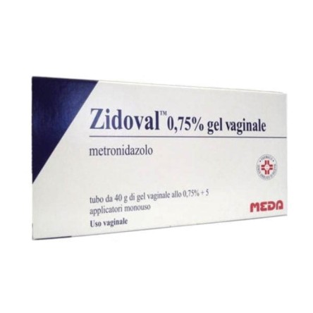 ZIDOVAL*VAG GEL 40G 0,75%+5APP